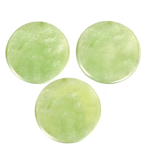 3 PCS Jade Stone Eyelash Extension Glue Pallet Set
