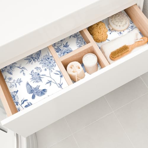 Gersoniel 10 Sheets Scented Drawer Liners - Floral Design