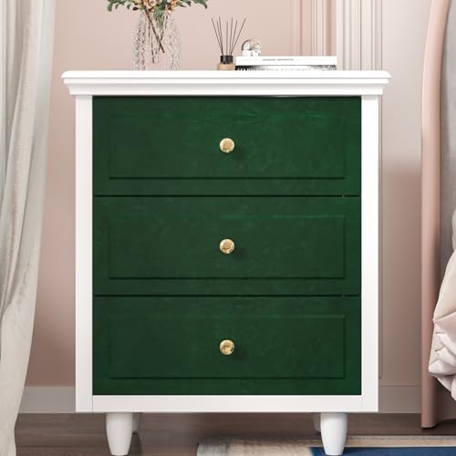Green Velvet Drawer Liner Roll - Self Adhesive 12"x100"