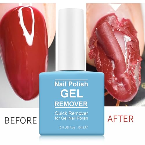 No Foil Gel Nail Polish Remover – 3-Minute Acetone-Free Formula