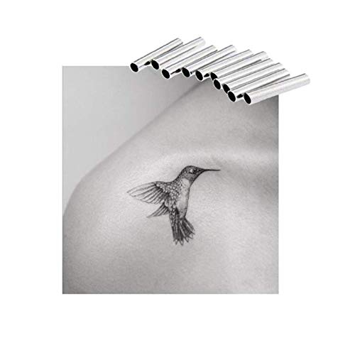 20pcs Stainless Steel Tattoo Back Stem Tube Grip for Machine Supply