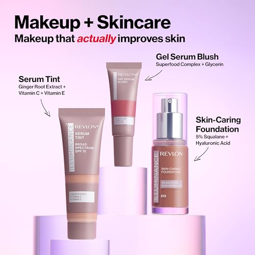 Revlon Illuminance Tinted Serum with Hyaluronic Acid - SPF 15, 0.94 fl oz