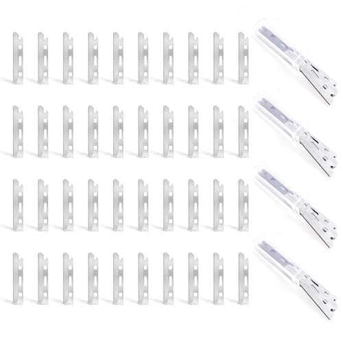 MoHern Dermaplan Razor for Face with 40 Blade Refills - Facial & Eyebrow Shaver for Women & Men