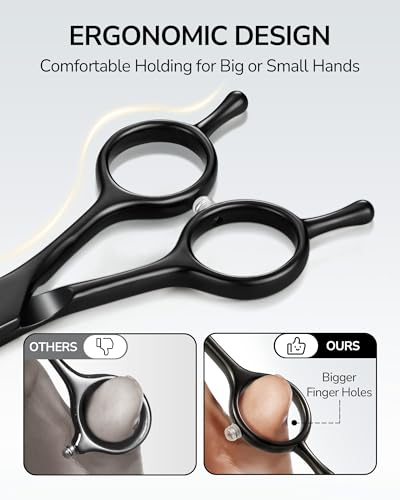 ULG 6.5” Hair Thinning Shears - Ultra Sharp Japanese Stainless Steel
