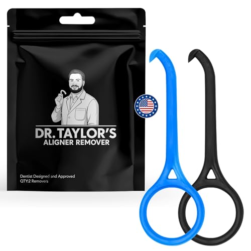 Dr. Taylor's Aligner Removal Tool - Dentist Recommended 2 Pack