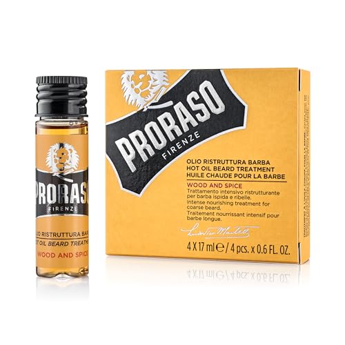 Proraso Beard Oil Hot Treatment - Nourishing Repair for Dry Hair