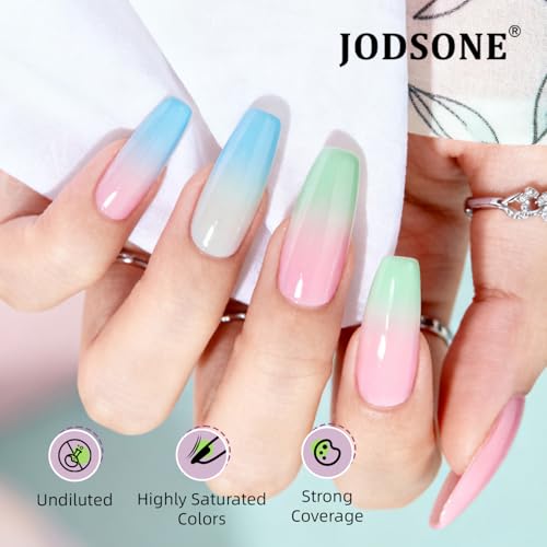 JODSONE Airbrush Gel Nail Polish Set 20 Colors - Airbrush-4