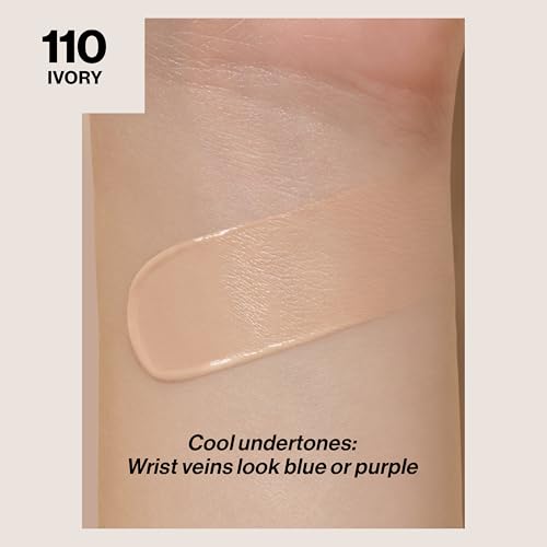 Revlon ColorStay Longwear Makeup for Oily Skin, 110 Ivory, 1 fl oz