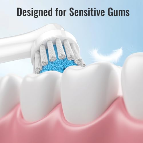 12-Pack Soft Replacement Heads for Oral-B Electric Toothbrush