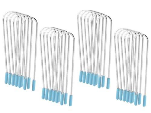20-Pack Stainless Steel Hot Curler Clips Replacement Kit for 0.75 Inch Rollers - Durable & Reusable