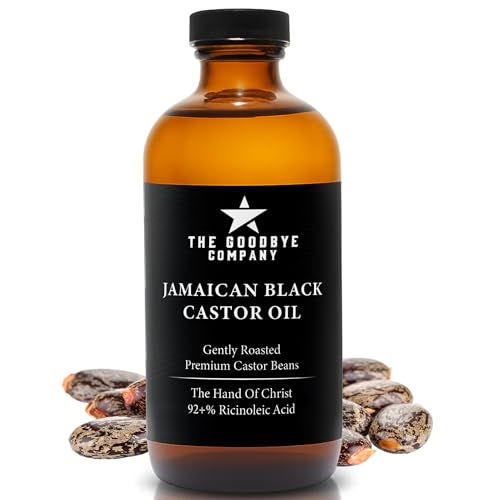 Jamaican Black Castor Oil - USDA Organic, Cold Pressed, 250 mL (8.5 oz)