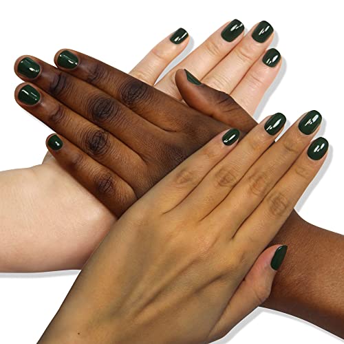 LONDONTOWN Lakur Nail Polish - Vibe Green, Long-Lasting Vegan Formula