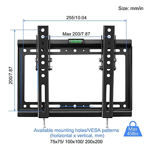 Suptek Tilt TV Wall Mount Bracket for 14-42 Inch TVs