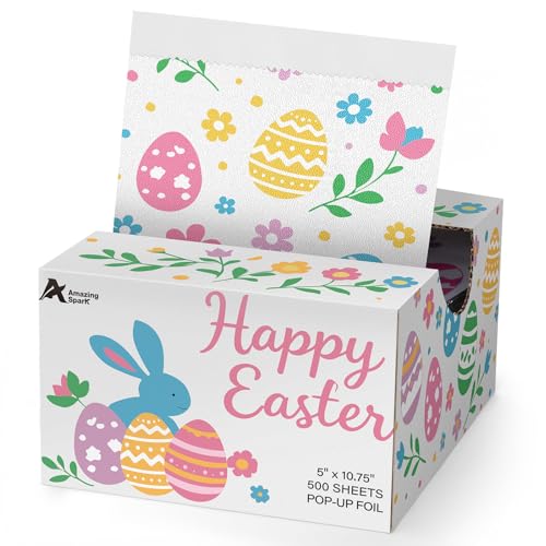 Easter Eggs Hair Foils for Highlighting - 500 Pop-Up Sheets