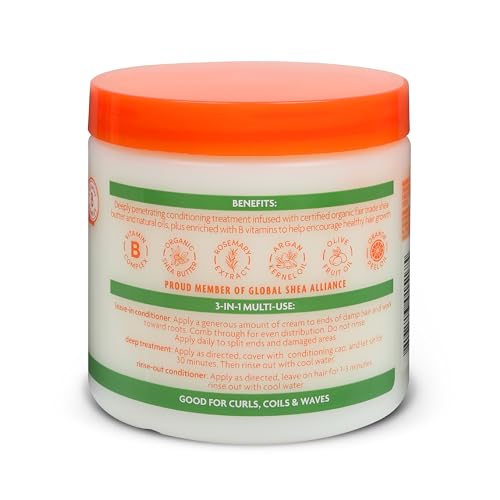 Cantu Leave-In Conditioning Repair Cream with Argan Oil, 16 oz