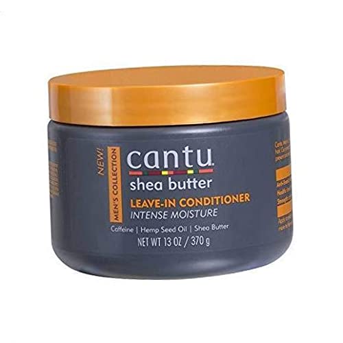 Cantu Shea Butter Men's Leave-In Conditioner 13 oz - 2 Pack for Textured Hair