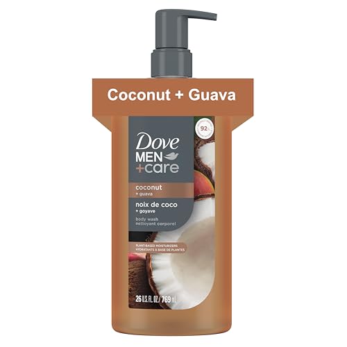 Dove Men+Care Coconut & Guava Moisturizing Body Wash 26 oz