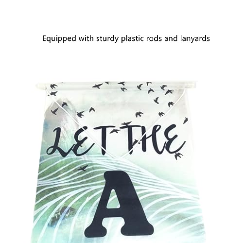 Adventure Awaits Porch Banner Set - Travel Themed Decor 70.8"x11.8"