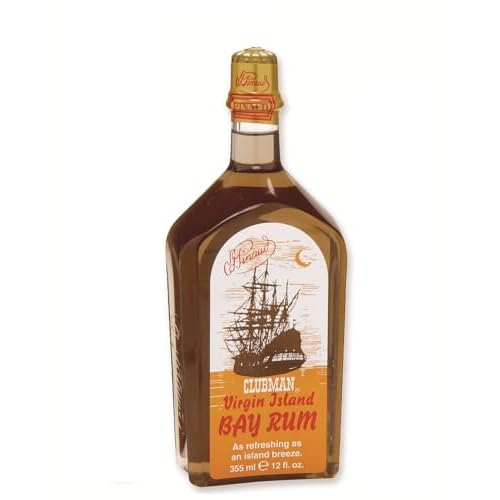 Clubman Pinaud Virgin Island Bay Rum After Shave Cologne ? Classic After Shave Lotion for Men, Aftershave for Men, Masculine Fragrance Splash, 12 fl oz