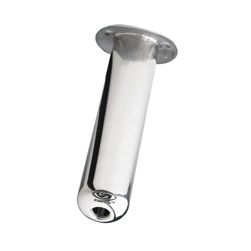CE Smith - Flush Mount Cast Bottom Rod Holder - Tough Boat Accessories - 30-Degree
