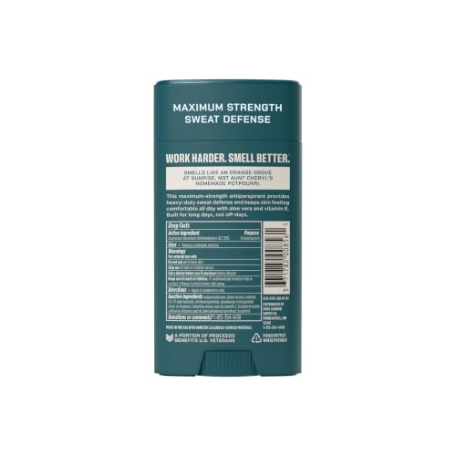 Duke Cannon Seawolf Aluminum-Free Deodorant for Men - 3 oz