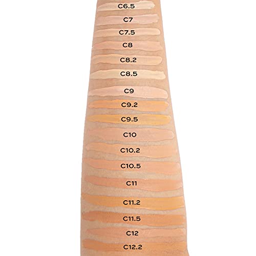 Revolution Beauty Conceal & Define Full Coverage Matte Concealer C8 Pack of 2 - Medium/Tan Skin