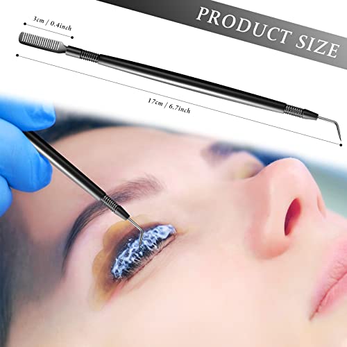 Chumia Black 2-Pack Lash Comb & Separator Tool for Eyelash Lift & Extension
