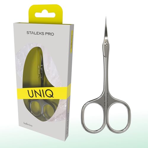 Staleks Ballerina UNIQ 10 XL Cuticle Scissors - Long Handles for Precision