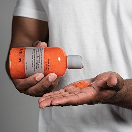 Anthony Exfoliating Face Scrub for Men, 3.4 Fl Oz - Vitamin C & Aloe