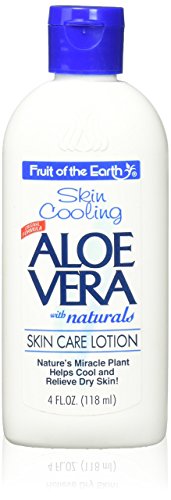 Fruit of the Earth Aloe Vera Gel - 4 oz. for Dry Skin Relief