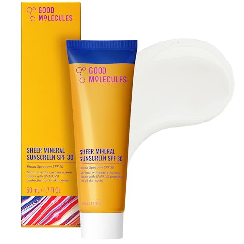 Good Molecules Sheer Mineral Face Sunscreen SPF 30 - 1.7 oz