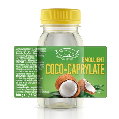 Coco-Caprylate Liquid Emollient - 3.5 Fl Oz for Skin & Hair Care