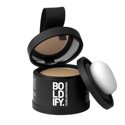 Boldify Dark Blonde Hairline Powder - Instant Root Touch Up