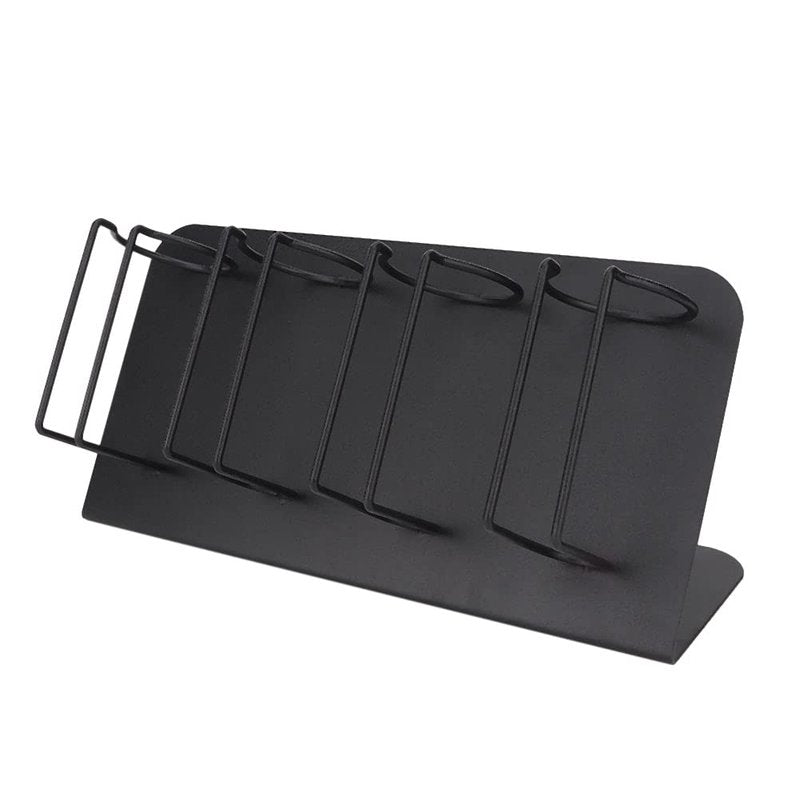 Hair Clipper Holder,Hair Clipper Rack, 4 Slots Stainless Steel Electric Hair Clipper Storage Rack Hair Cutter Trimmer Holder Stand Used for Salon Appliance Rack (Black)