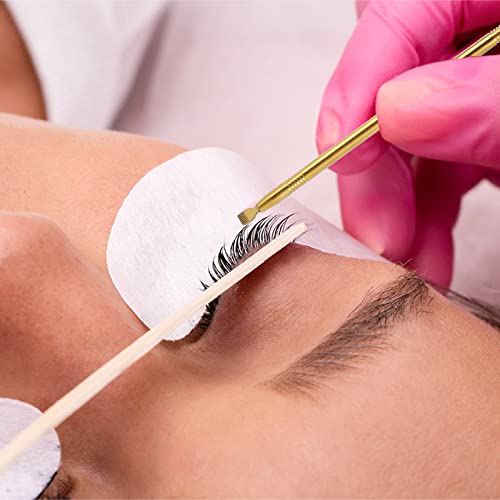 Professional Eyelash Separator & Lift Tool - Stainless Steel Kit