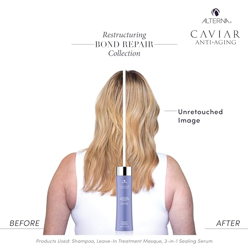 Alterna CAVIAR Anti-Aging Bond Repair Shampoo 1.35 Fl Oz - Strengthen & Protect Damaged Hair
