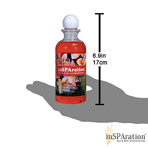 InSPAration Polynesian Paradise Spa Liquid Aromatherapy 9oz for Hot Tubs & Baths