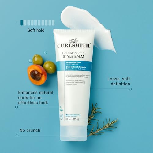 CURLSMITH Hold Me Softly Curl Cream - Lightweight, No Crunch Soft Hold for All Curl Types