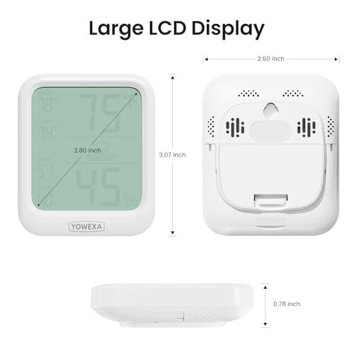 Digital Room Thermometer & Hygrometer with Comfort Indicator