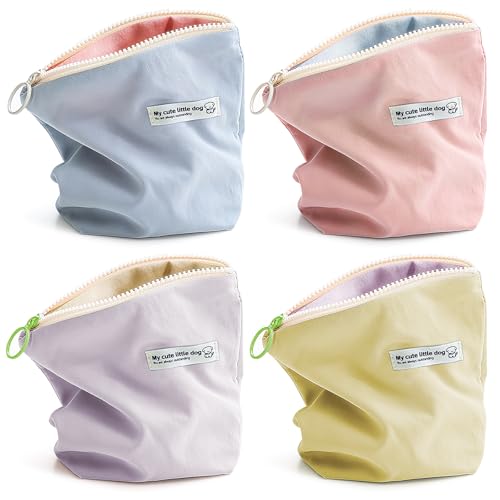 4-Piece Period Pouch Set - Discreet Sanitary Pad Storage Bag