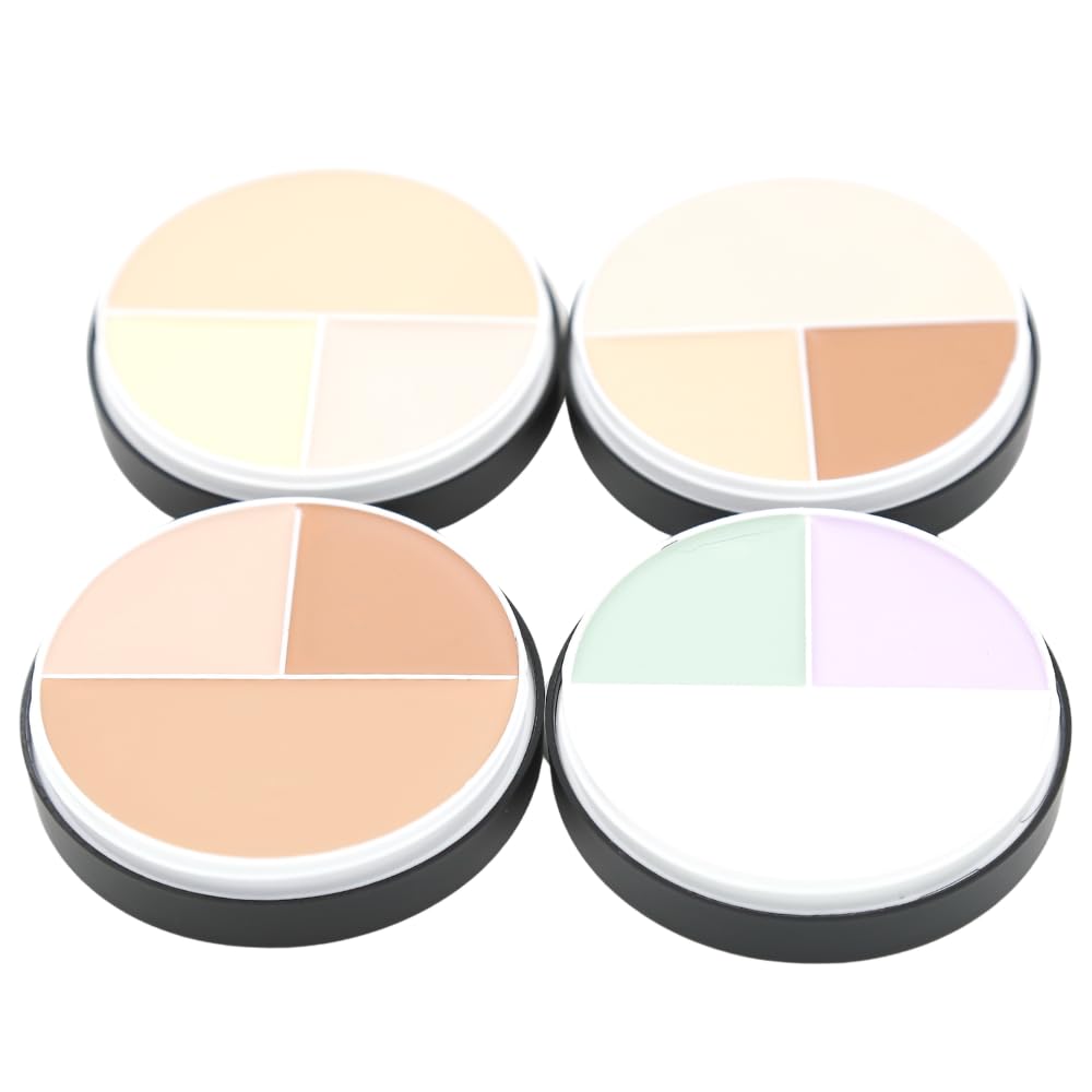 3 Color Concealer Cream - Contour & Correct Skin Imperfections | Shade 02