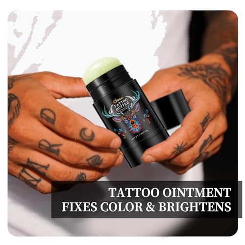 Proamate Natural Tattoo Aftercare Butter Balm - Moisturizer for Healing & Color Enhancement