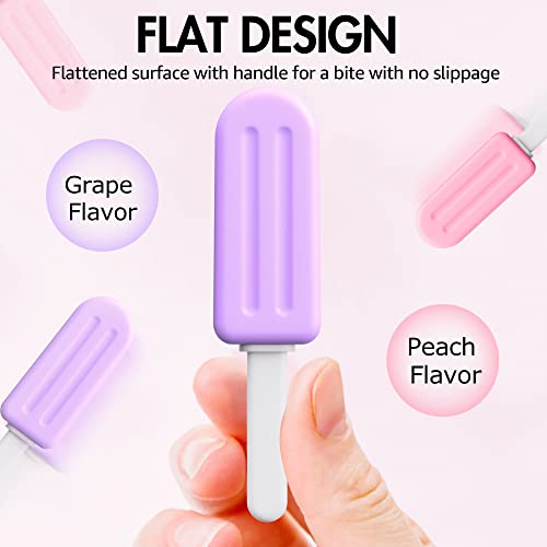 CITYWAY Silicone Aligner Chewies with Grip Handles, 10 Pack for Braces