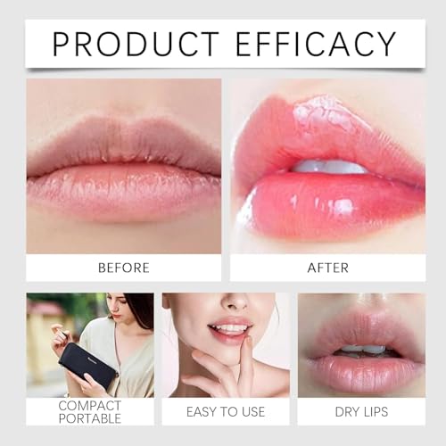 Lip Lightening Balm for Smokers - Natural Pink Lip Repair Moisturizer, Lemon Variation