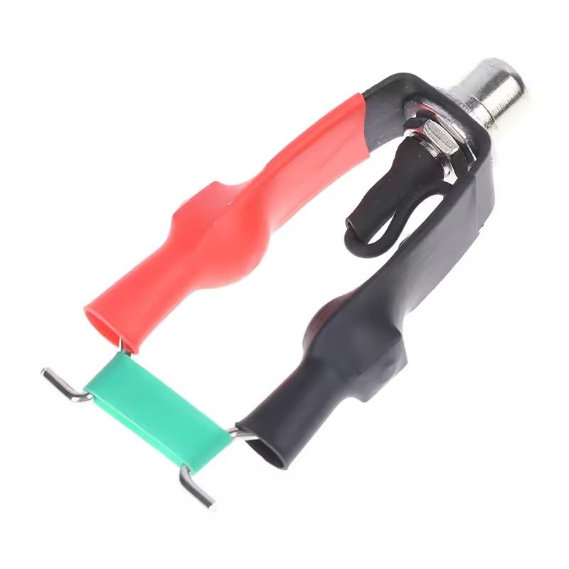 Tattoo RCA Clip Cord Adapter for Tattoo Gun Power Supply - Durable Alloy Connector
