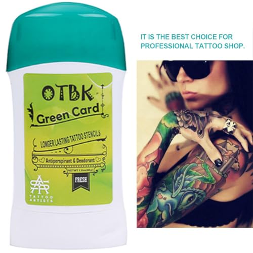 OTBK Professional Tattoo Transfer Kit with Stencil Cream and 50 A4 Sheets