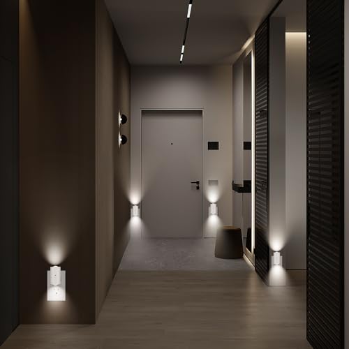 LED Night Light Plug-in with Dusk to Dawn Sensor, 4 Pack
