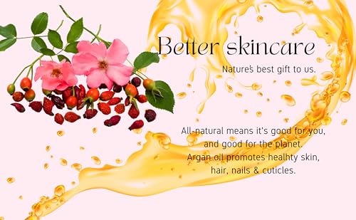 Oasis Blossom USDA Organic Rosehip Oil - Pure Cold Pressed Face & Hair Oil