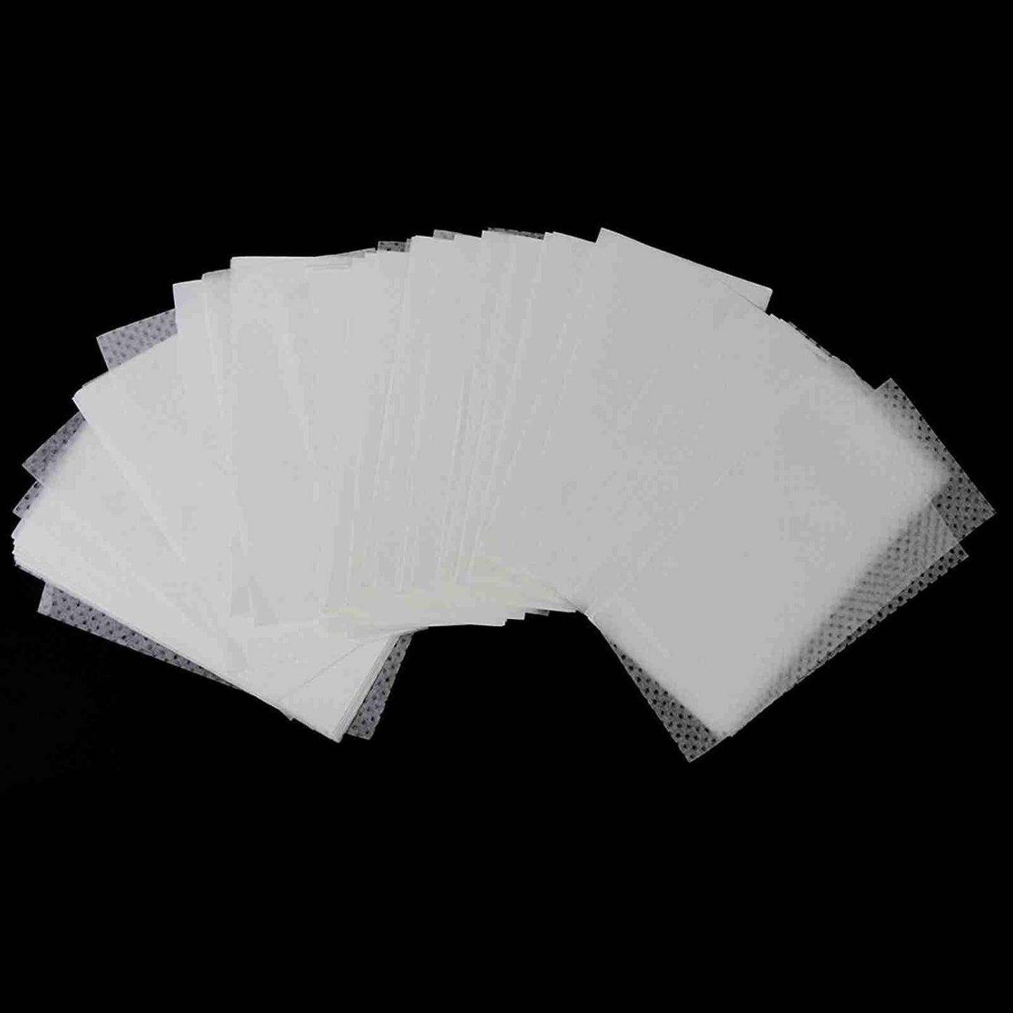 500PCS Breathable Perm End Papers - Disposable High-Temperature Hair Styling Sheets | Ideal for Salon & Home Use