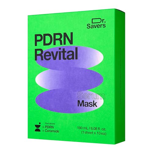 Dr. Savers PDRN Revital Face Serum Mask - Nourishing Hydration & Firming Care